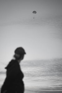 Close-up of woman in sea