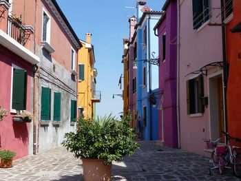 Street amidst buildings in city