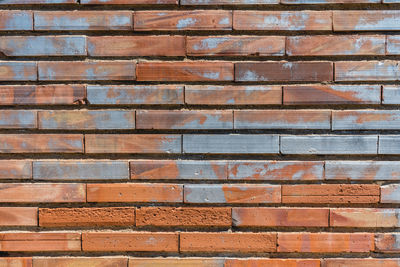 Full frame shot of brick wall