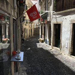 Street amidst buildings in city