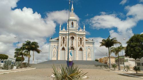 View of temple against sky