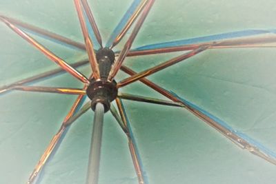 Full frame shot of metallic structure