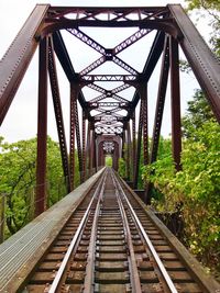 View of railway bridge