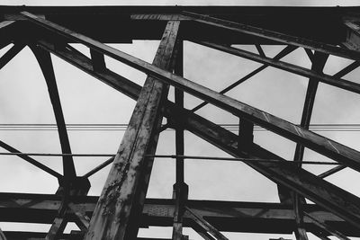 Low angle view of bridge