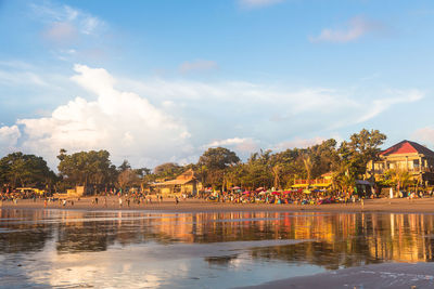 View of beach against sky