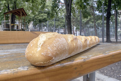 Close-up of bread