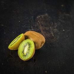 Close-up of fruit on table