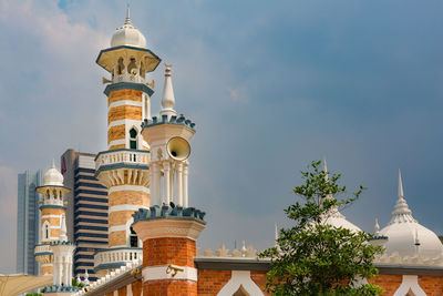 Low angle view of building against sky