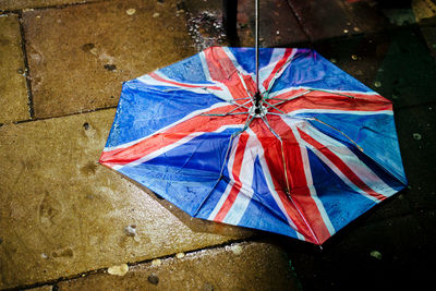 Close-up of umbrella
