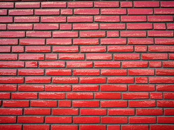 Full frame shot of brick wall