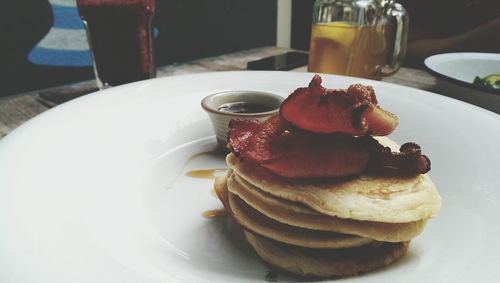 Close-up of food