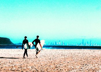 People on beach