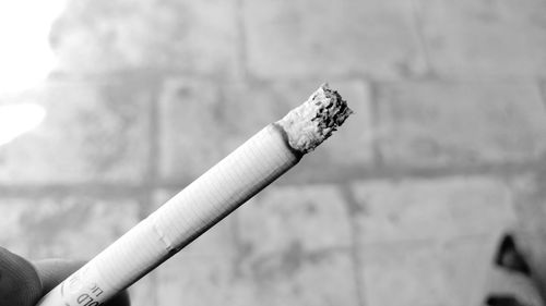 Close-up of cigarette