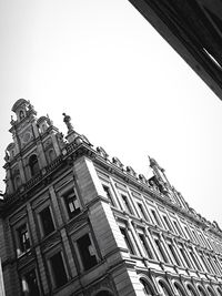 Low angle view of building against sky