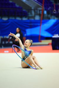 Rhythmic gymnastics in the professional arena