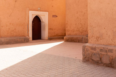 Entrance of old building