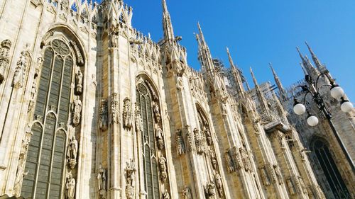 Low angle view of cathedral against sky