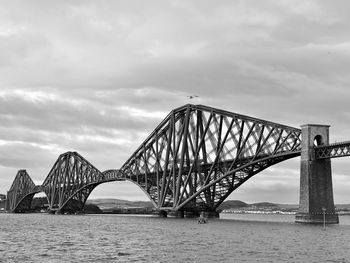 Moody shot of rail bridge 