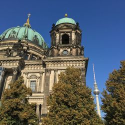 Low angle view of cathedral against sky