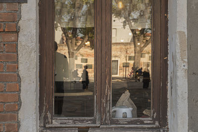 Interior of old building