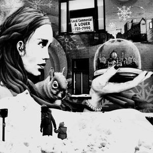 Portrait of young woman