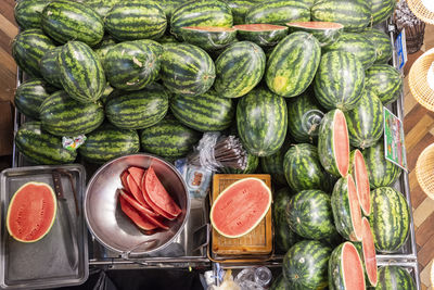 Full frame shot of food for sale