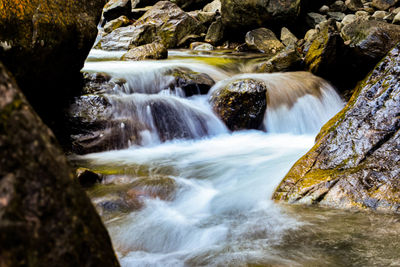 Clam water stream