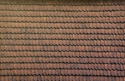 Full frame shot of roof tiles