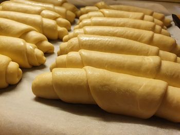 Close-up of bread on table