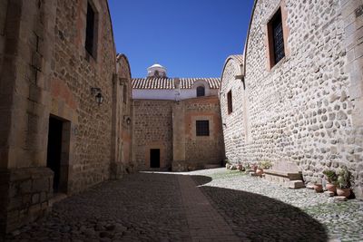 View of old ruins