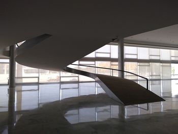 Interior of abandoned building