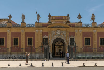 San telmo palace, seville, andalusia, spain