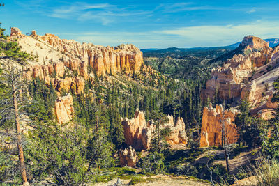 Panoramic view of landscape against sky