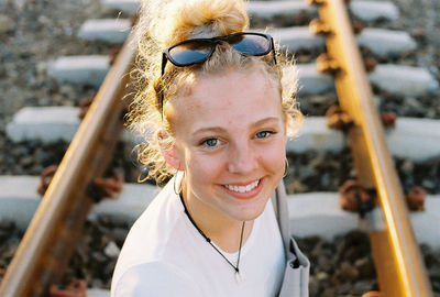 Portrait of young woman