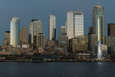 Skyscrapers in city