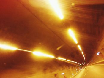 Full frame shot of illuminated street light