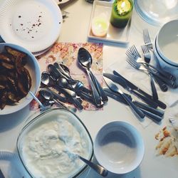 Close-up of food in plate