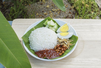 Close-up of food in bowl