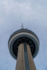 Low angle view of building against sky
