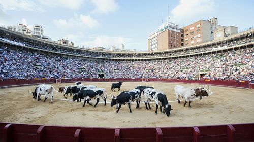 Built structure against cloudy sky
