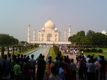 Low angle view of monument