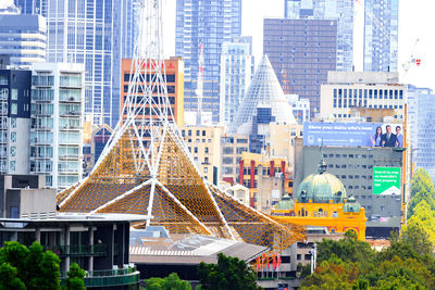 Modern buildings in city