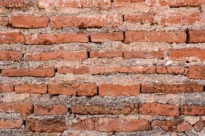 Full frame shot of brick wall