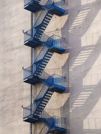 High angle view of modern building