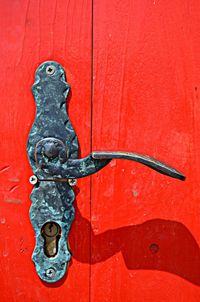 Close-up of old wooden wall