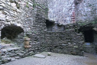 View of old ruin building