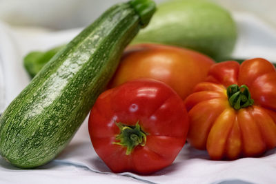 Close-up of fresh tomatoes