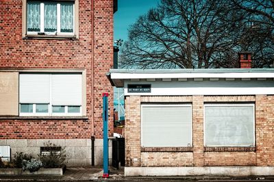 Exterior of building against sky