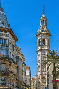 Santa catalina is a gothic style, roman catholic church located in valencia, spain.bell tower
