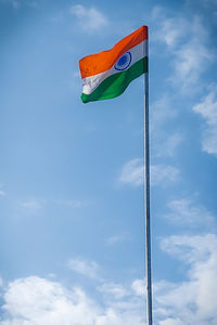 A hight highted plag of india. that fell proud to be indian.